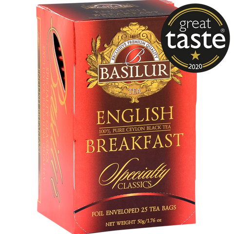 Té negro - ENGLISH BREAKFAST - 25 Bolsas - Basilur